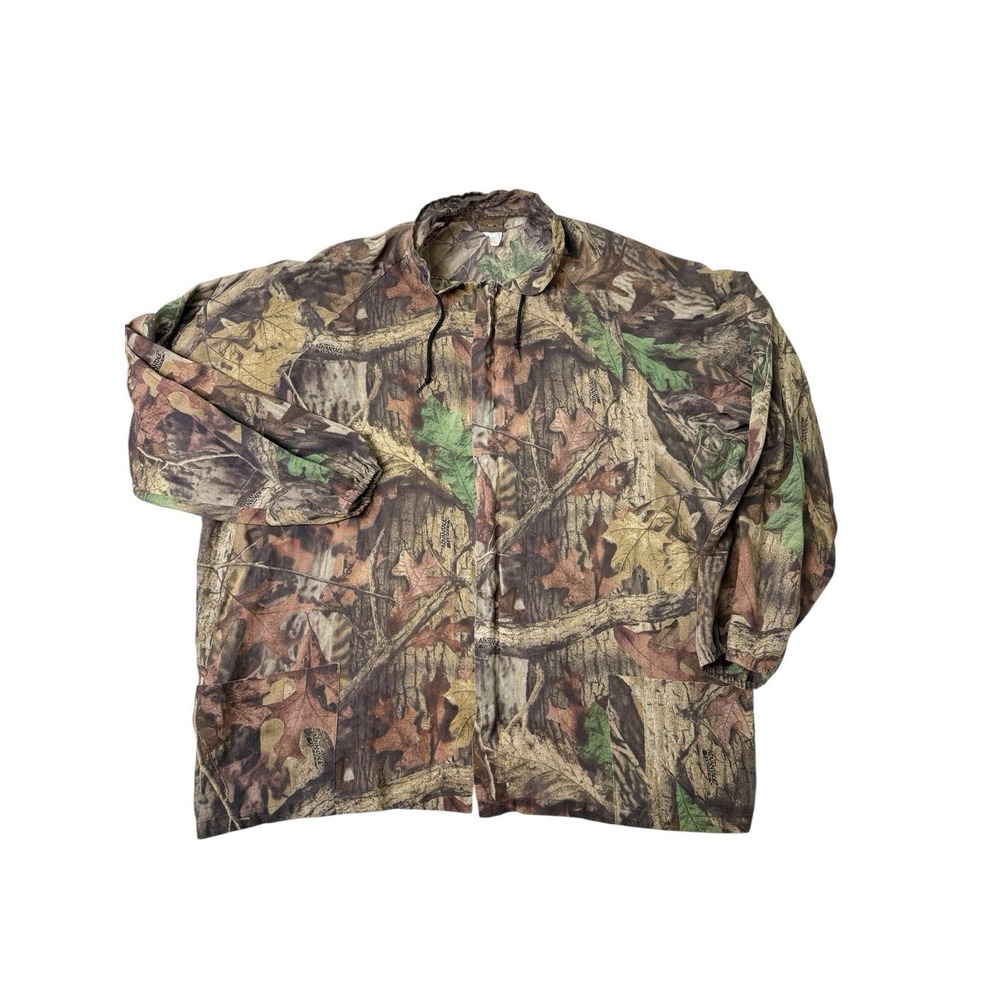 Whitewater Outdoors Mens Long Sleeve Camouflage Shirt Sheer Thin Lightweight 3XL